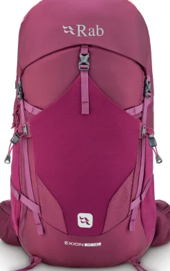 Backpacking Packs-Rab Womens Exion 35 ND Rucksack - Mulberry
