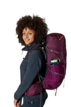 Backpacking Packs-Rab Womens Exion 35 ND Rucksack - Mulberry