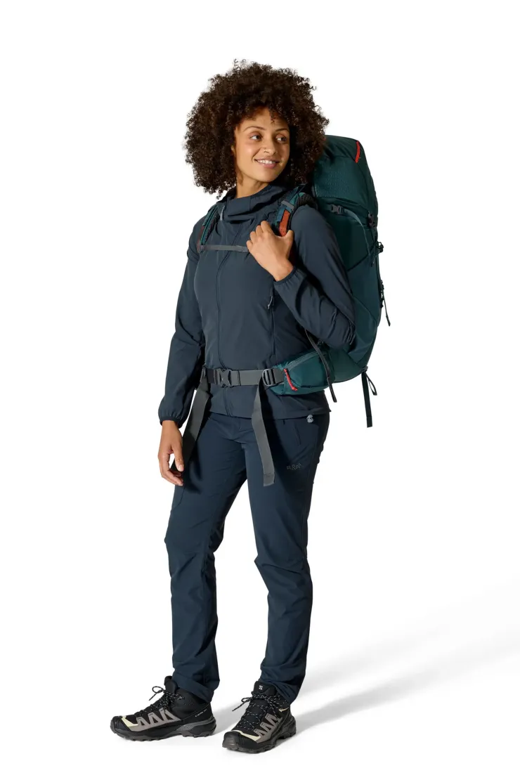 Backpacking Packs-Rab Womens Exion 45 ND Rucksack - Orion Blue