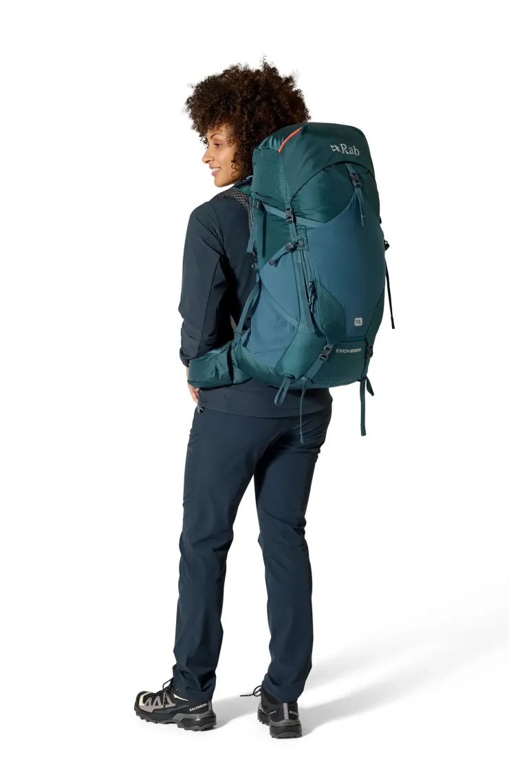 Backpacking Packs-Rab Womens Exion 45 ND Rucksack - Orion Blue