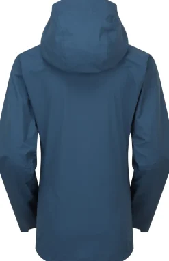Waterproof Jackets-Rab Womens Firewall Alpine Jacket - Tempest Blue