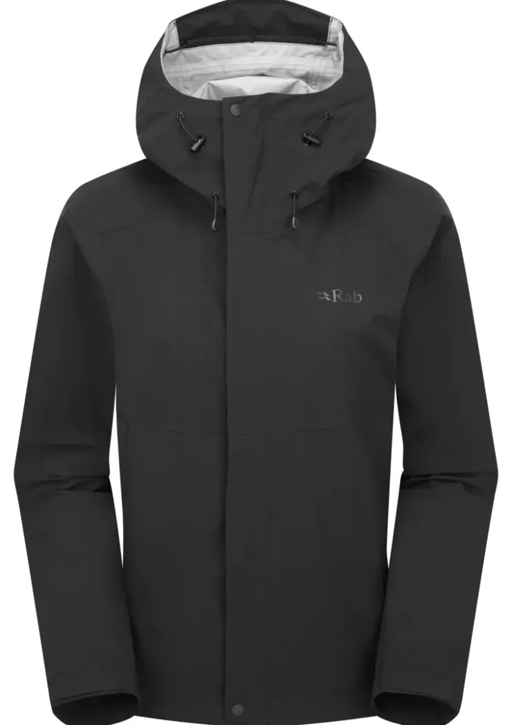 Waterproof Jackets-Rab Womens Firewall Jacket - Black