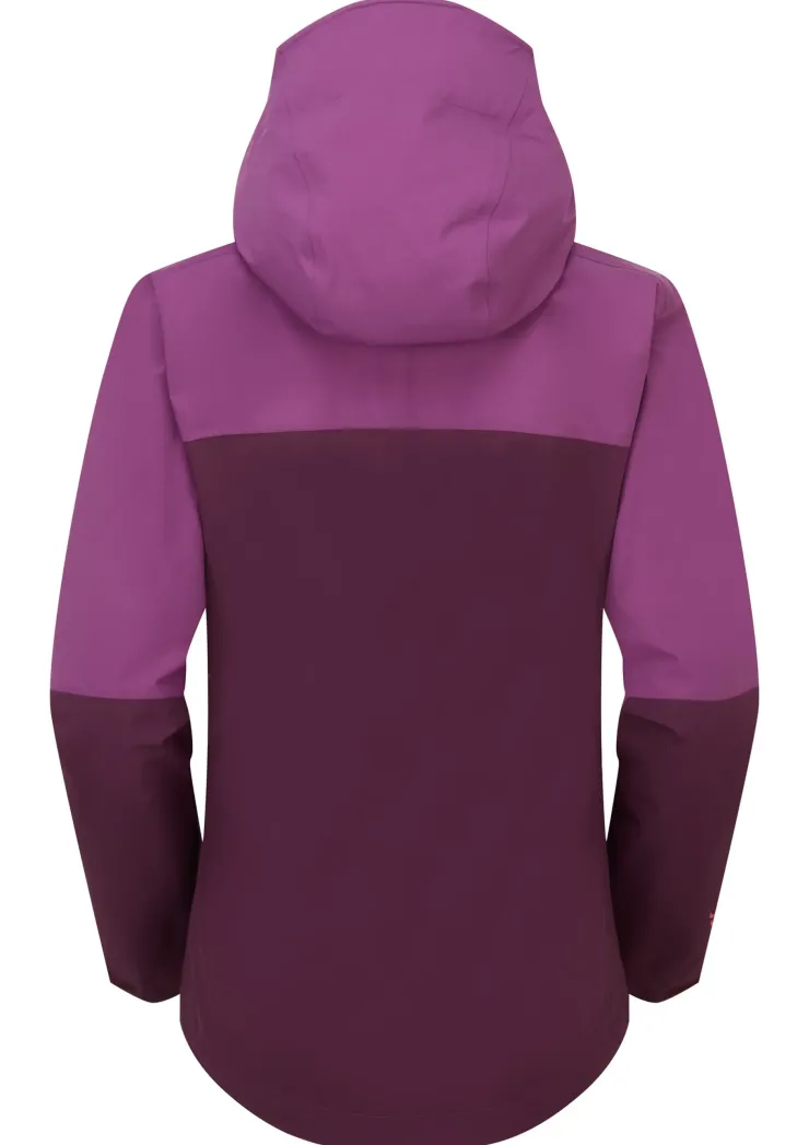 Waterproof Jackets-Rab Womens Firewall Jacket - Plum-Mulberry