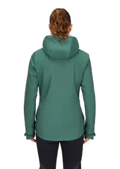 Waterproof Jackets-Rab Womens Firewall Light Jacket - Green Slate