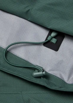 Waterproof Jackets-Rab Womens Firewall Light Jacket - Green Slate