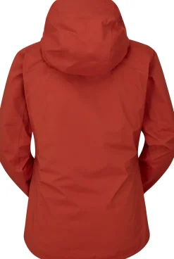 Waterproof Jackets-Rab Womens Firewall Light Jacket - Tuscan Red