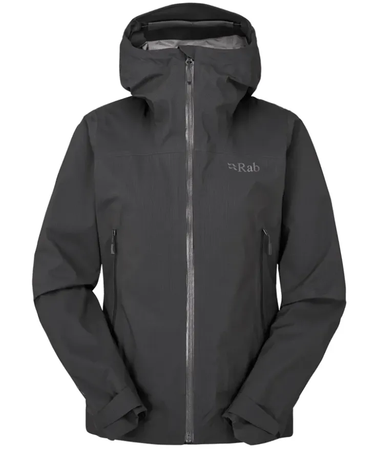 Waterproof Jackets-Rab Womens Firewall Light Jacket - Anthracite