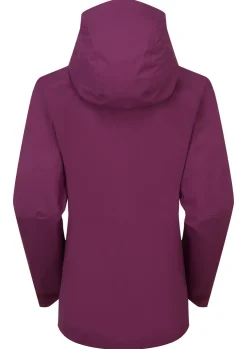 Waterproof Jackets-Rab Womens Firewall Mountain Jacket - Mulberry