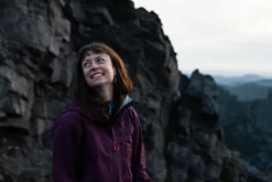 Waterproof Jackets-Rab Womens Firewall Mountain Jacket - Mulberry