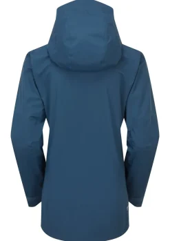 Waterproof Jackets-Rab Womens Firewall Mountain Jacket - Tempest Blue