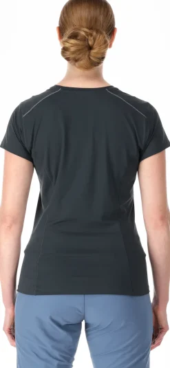 T-Shirts & Baselayers-Rab Womens Force Short Sleeved Tee - Beluga