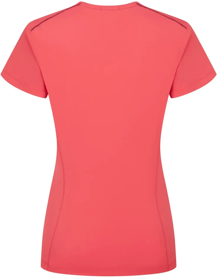 T-Shirts & Baselayers-Rab Womens Force Short Sleeved Tee - Hibiscus