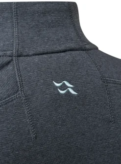 Fleece & Mid Layer-Rab Womens Geon Jacket - Black-Steel Marl