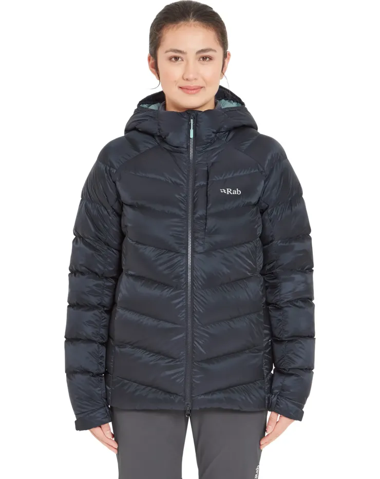 Insulated Jackets-Rab Womens Glaceon Pro Jacket - Beluga