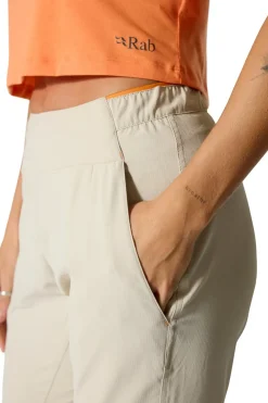Trousers & Leggings-Rab Womens Harpur Pants - Pebble
