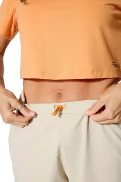 Shorts & Skirts-Rab Womens Harpur Shorts - Pebble