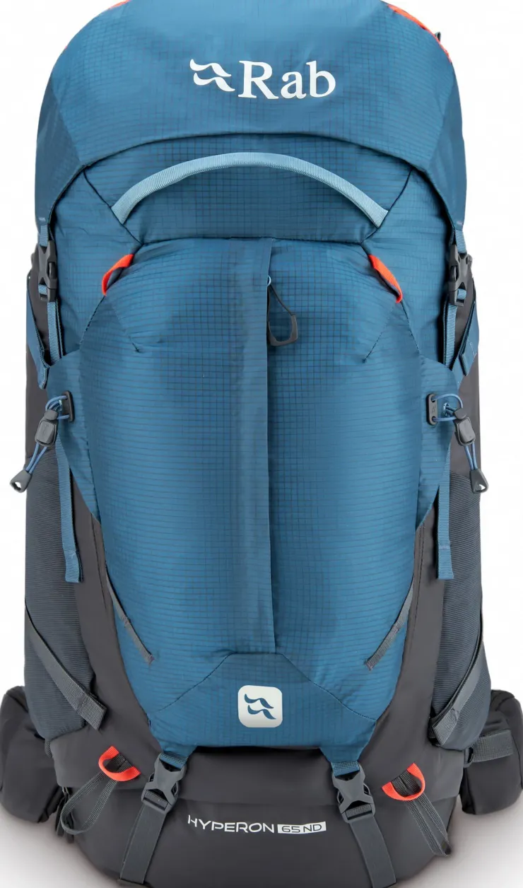 Backpacking Packs-Rab Womens Hyperon 65 ND Rucksack - Orion Blue-Anthracite - S-M