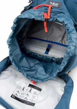 Backpacking Packs-Rab Womens Hyperon 65 ND Rucksack - Orion Blue-Anthracite - S-M