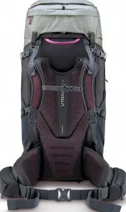 Backpacking Packs-Rab Womens Hyperon 65 ND Rucksack - Dark Pewter-Anthracite - S-M