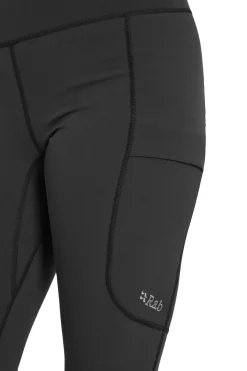 Trousers & Leggings-Rab Womens Incline AS Tights - Black