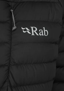 Insulated Jackets-Rab Womens Infinity Microlight Jacket - Black