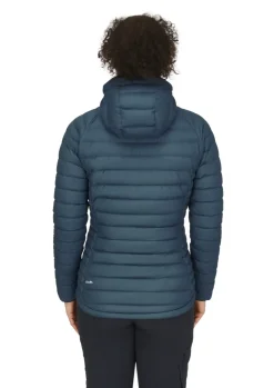 Insulated Jackets-Rab Womens Infinity Microlight Jacket - Orion Blue