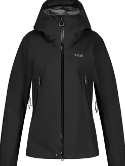 Waterproof Jackets-Rab Womens Kangri GTX Jacket - Black