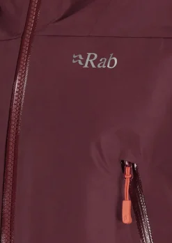 Waterproof Jackets-Rab Womens Kangri GTX Jacket - Deep Heather
