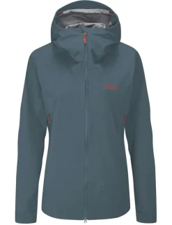 Softshell Jackets-Rab Womens Kinetic Alpine 2.0 Jacket - Orion Blue