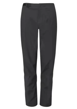 Waterproof Trousers-Rab Womens Kinetic Alpine 2.0 Pants - Black