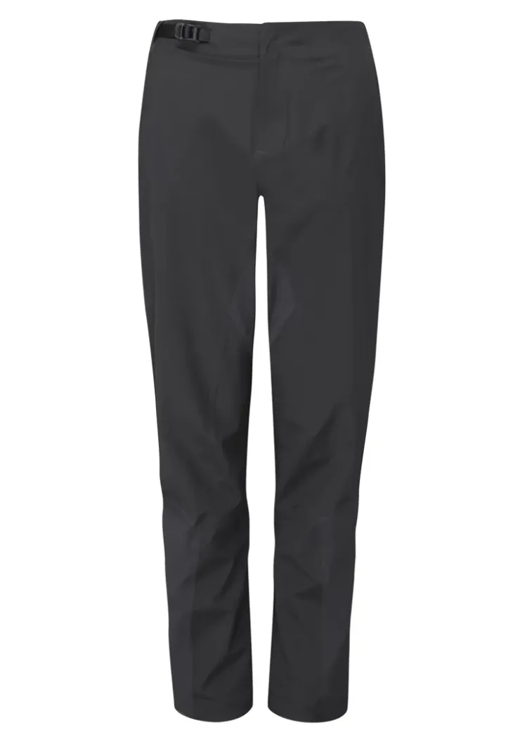Waterproof Trousers-Rab Womens Kinetic Alpine 2.0 Pants - Black