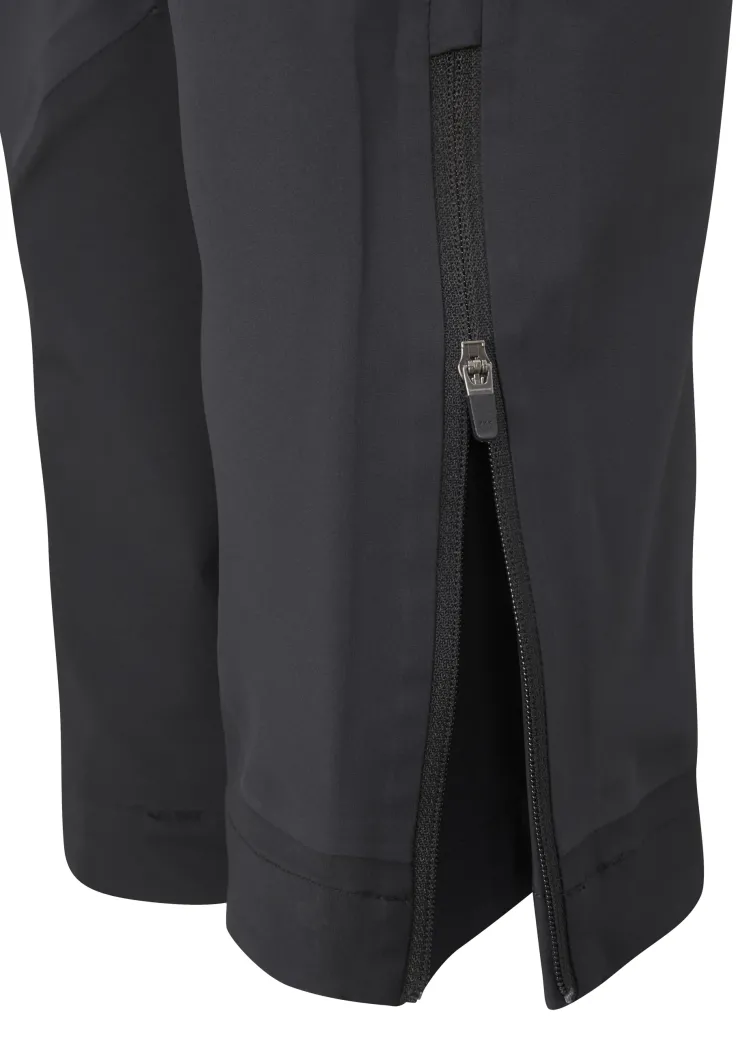 Waterproof Trousers-Rab Womens Kinetic 2.0 Pants - Beluga
