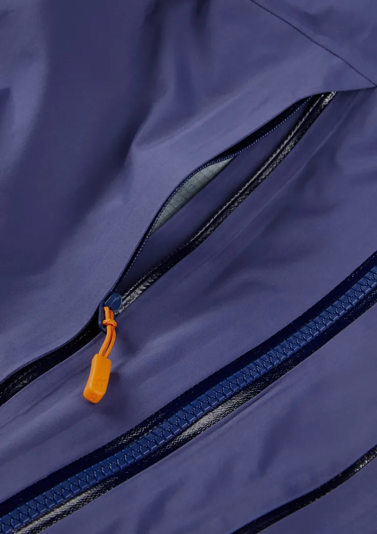Waterproof Jackets-Rab Womens Latok Alpine GTX Jacket - Patriot Blue