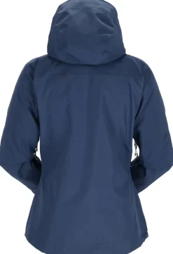 Waterproof Jackets-Rab Womens Latok Mountain GTX Jacket - Deep Ink