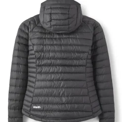 Insulated Jackets-Rab Womens Microlight Alpine Jacket - Black