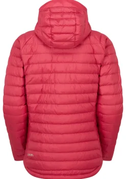 Insulated Jackets-Rab Womens Microlight Alpine Jacket - Watermelon