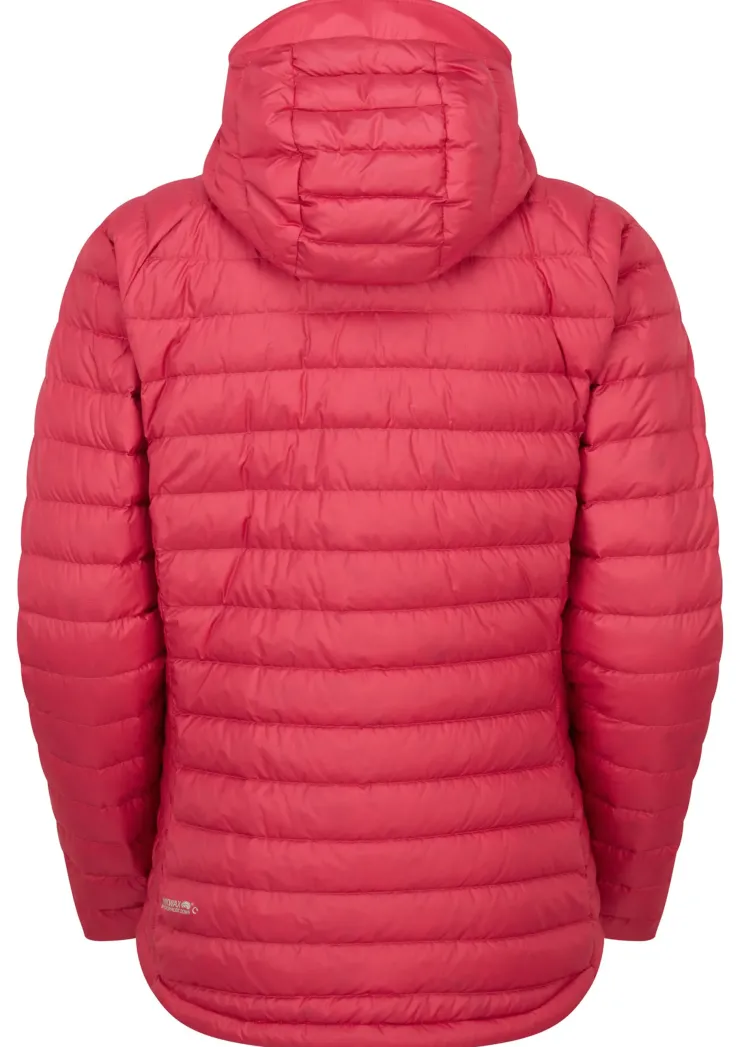 Insulated Jackets-Rab Womens Microlight Alpine Jacket - Watermelon