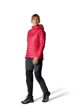 Insulated Jackets-Rab Womens Microlight Alpine Jacket - Watermelon