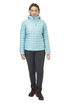 Insulated Jackets-Rab Womens Microlight Alpine Jacket - Meltwater