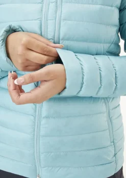 Insulated Jackets-Rab Womens Microlight Alpine Jacket - Meltwater