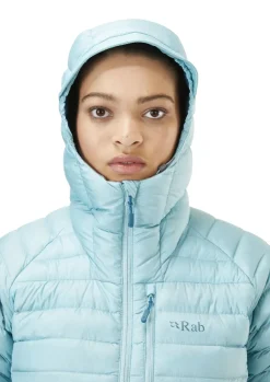 Insulated Jackets-Rab Womens Microlight Alpine Jacket - Meltwater