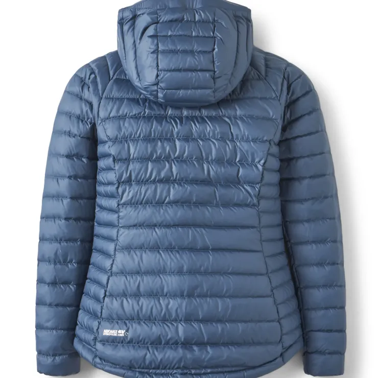 Insulated Jackets-Rab Womens Microlight Alpine Jacket - Orion Blue