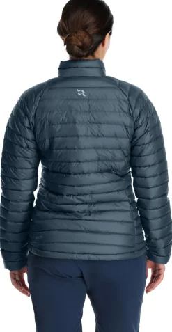 Insulated Jackets-Rab Womens Microlight Jacket - Orion Blue