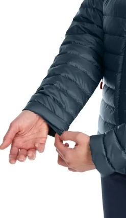 Insulated Jackets-Rab Womens Microlight Jacket - Orion Blue