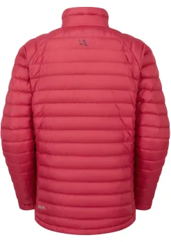 Insulated Jackets-Rab Womens Microlight Jacket - Watermelon