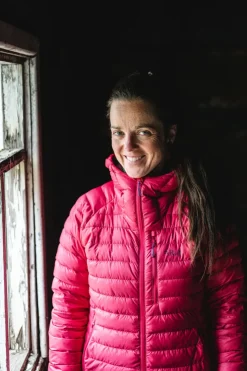 Insulated Jackets-Rab Womens Microlight Jacket - Watermelon