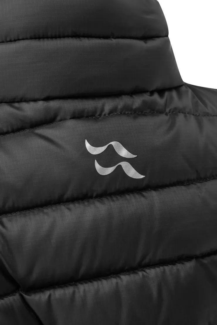 Vests & Gilets-Rab Womens Microlight Vest - Black