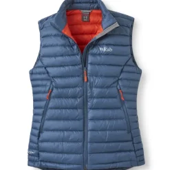 Vests & Gilets-Rab Womens Microlight Vest - Orion Blue