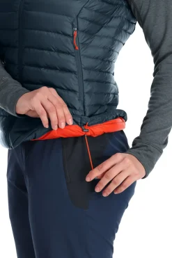 Vests & Gilets-Rab Womens Microlight Vest - Orion Blue