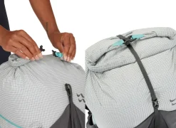 Fast & Light Rucksacks And Vests-Rab Womens Muon ND40 Rucksack - Pewter-Graphene